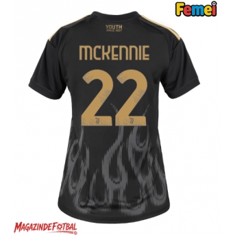 Juventus Weston McKennie #22 Tricou Fotbal Replică 2026-27 Femei Treilea